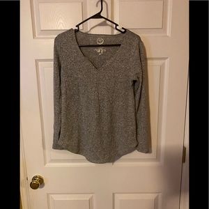Maurices 24/7 casual metallic fleck top
